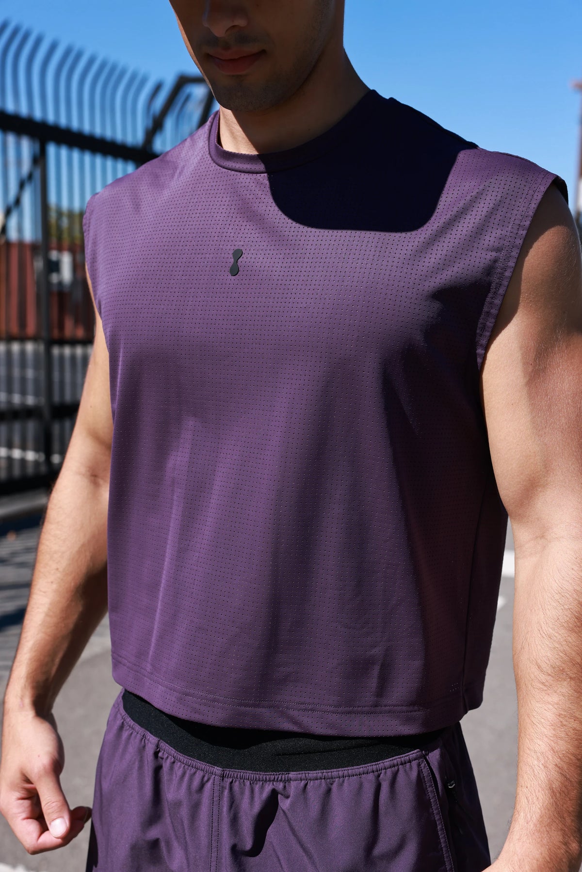 Afterglow semi-cropped tank