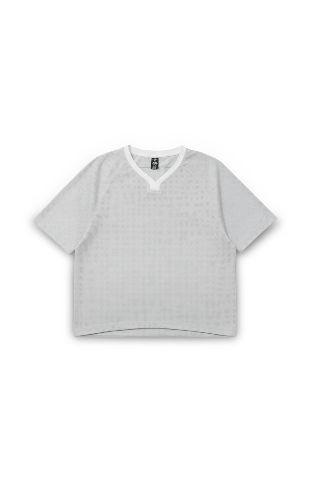 Bone Boxy Cropped Training Tee