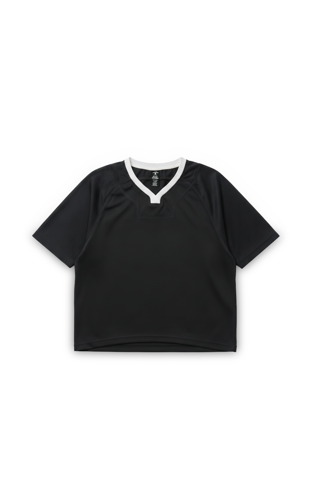 Midnight Boxy Cropped Training Tee