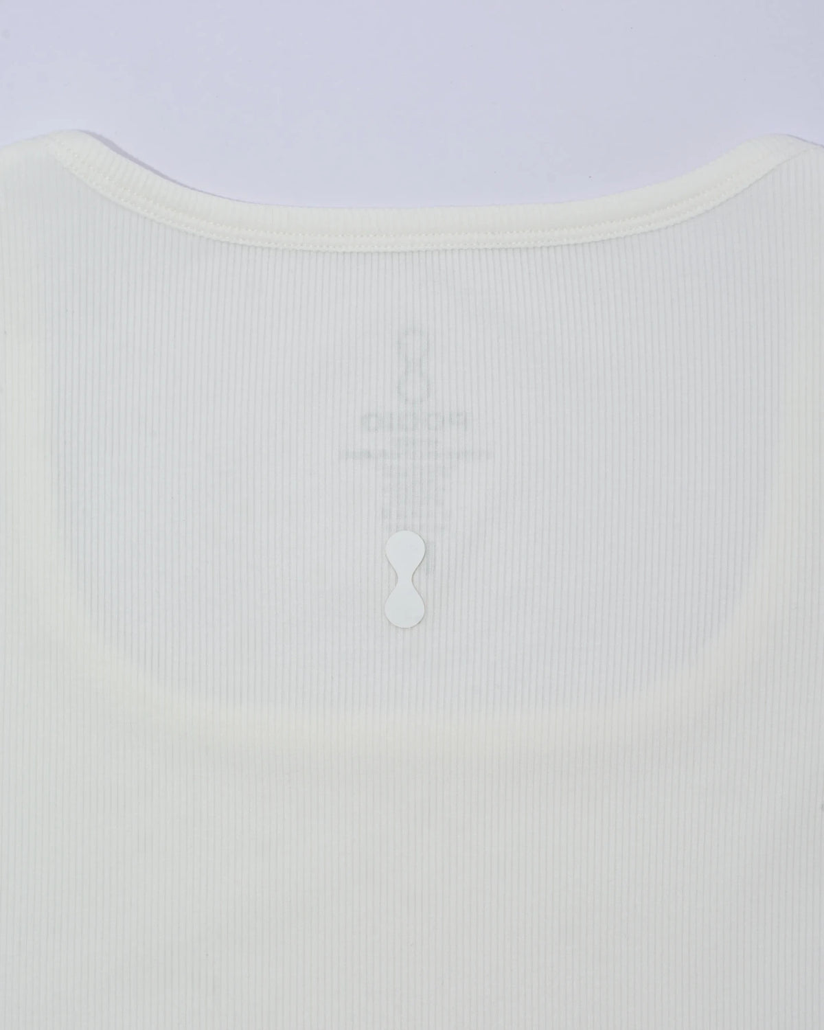 PODIO Peak 3-Pack Tanks — light grey tank, ribbed fabric and tonal logo detail
