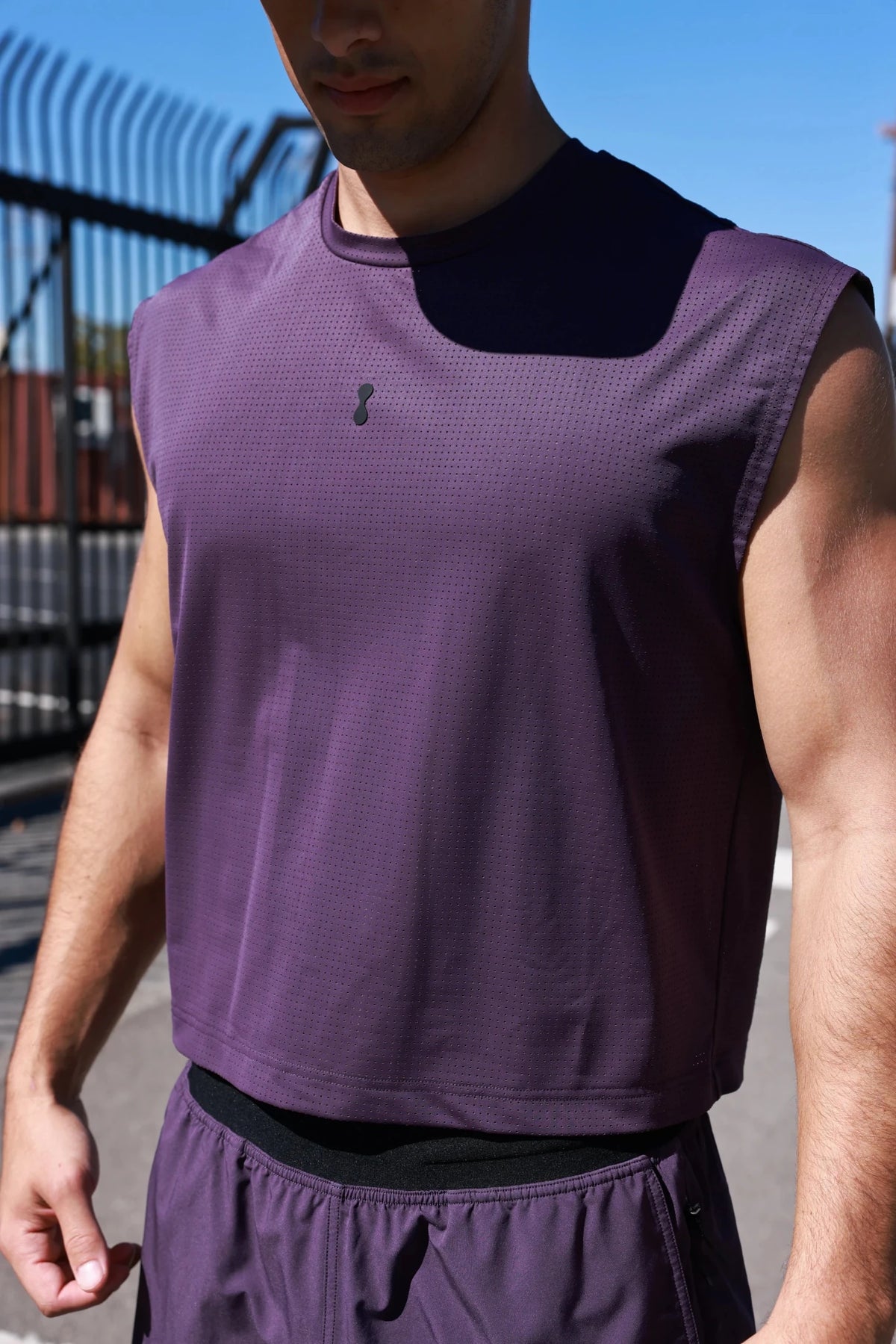 Afterglow semi-cropped tank