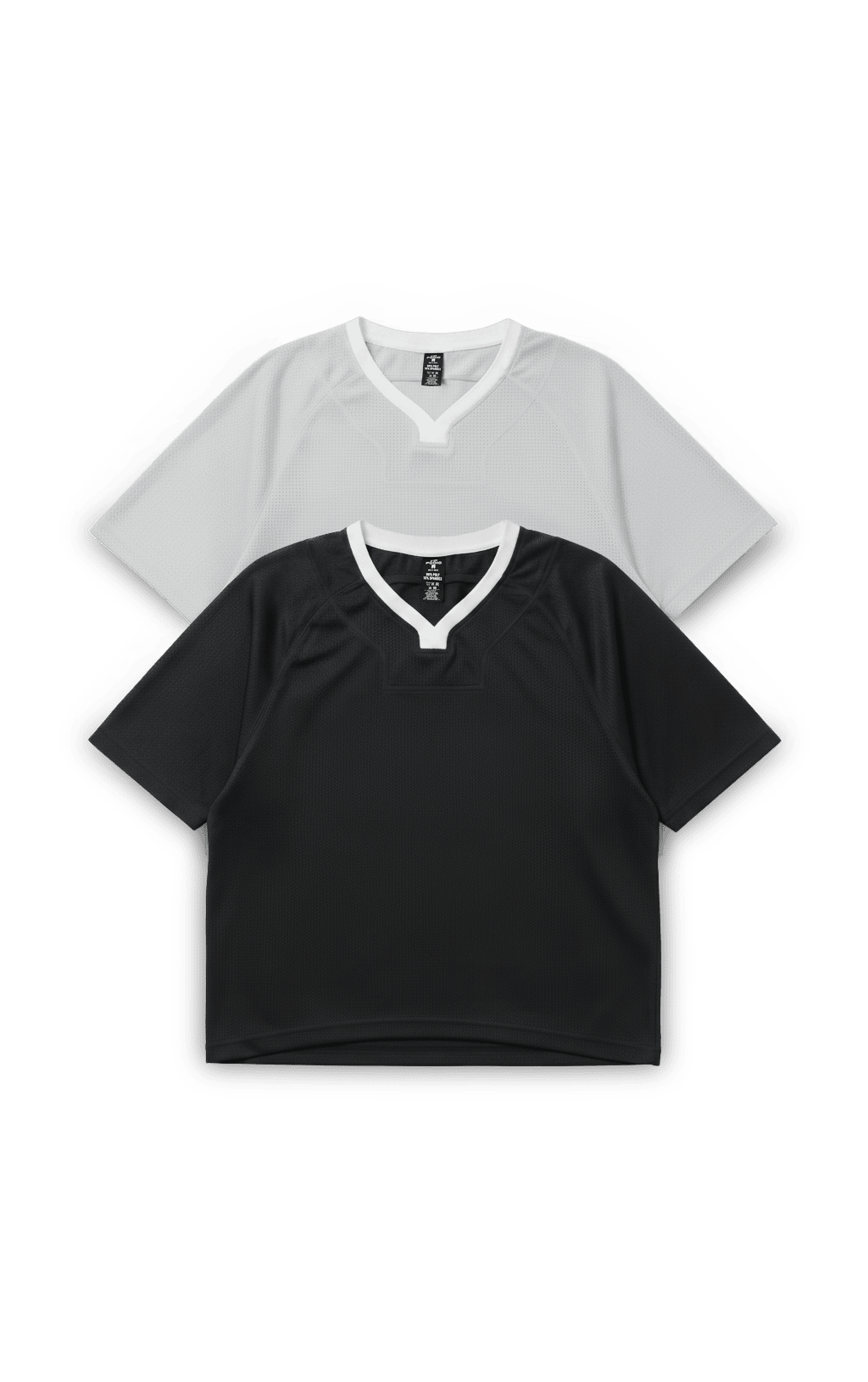 Boxy cropped training tee from PODIO, shown in a sleek, relaxed fit, perfect for activewear and casual athleisure looks.